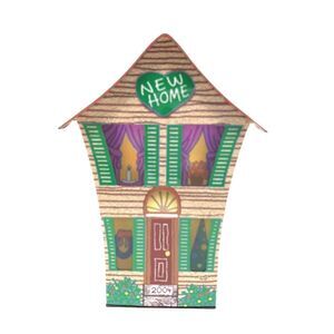 Hallmark Christmas Ornament 2004 New Home Special Lighting Effect Tin